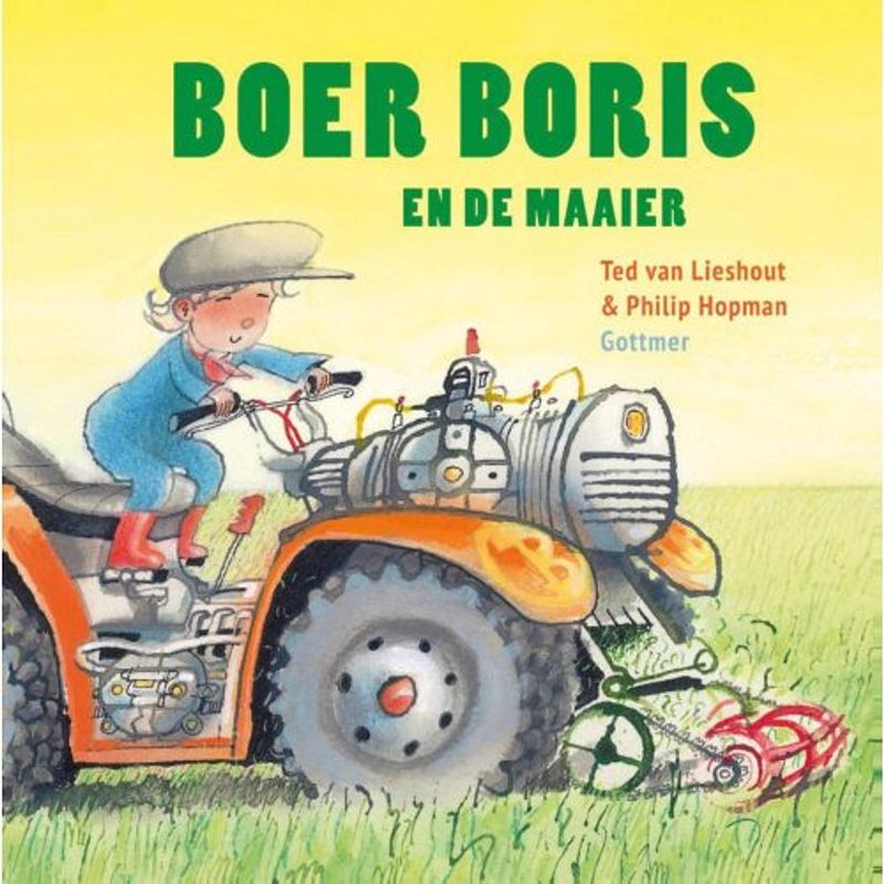 Foto van Boer boris en de maaier - boer boris