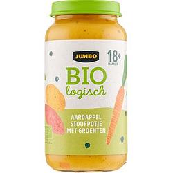 Foto van Jumbo biologisch babyvoeding aardappel stoofpotje met groenten 18+ maanden 250g