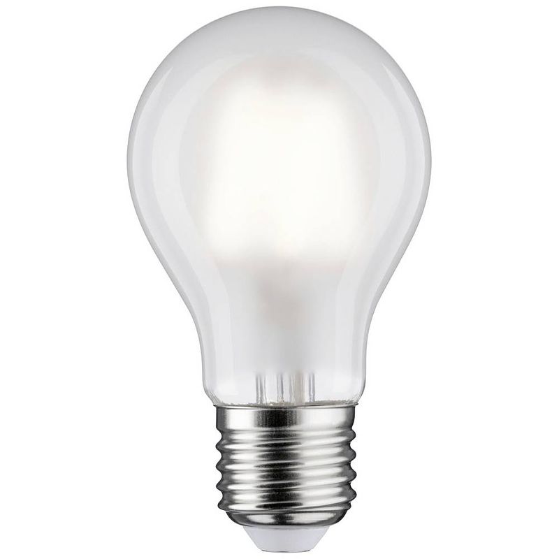 Foto van Paulmann 28921 led-lamp energielabel f (a - g) e27 peer 4.8 w neutraalwit (ø x h) 60 mm x 106 mm 1 stuk(s)