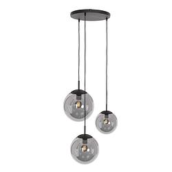 Foto van Steinhauer hanglamp bollique ø 40 cm 3 lichts 3123 zwart