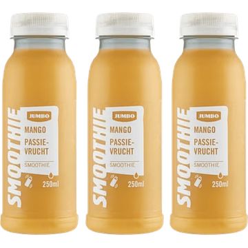 Foto van Jumbo smoothie mango passievrucht 3 x 250ml