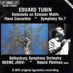 Foto van Tubin: sinfonietta on estonian motifs - cd (7318590004012)