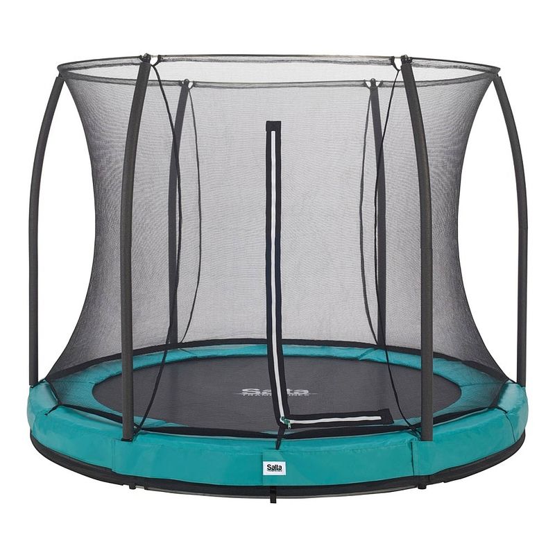 Foto van Trampoline - salta comfort edition ground - 305 cm - groen