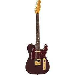 Foto van Squier fsr classic vibe 60s custom telecaster oxblood gold hardware il elektrische gitaar