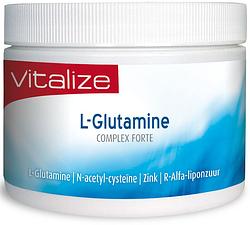 Foto van Vitalize l-glutamine complex forte poeder