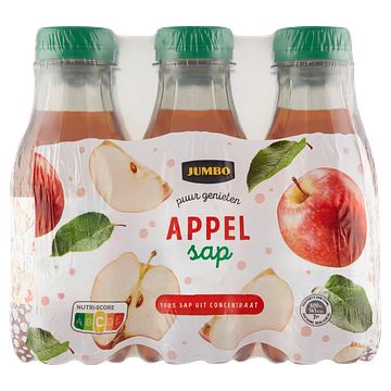 Foto van Jumbo appelsap fles 6 x 330ml