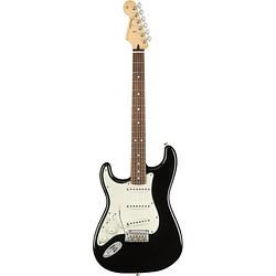 Foto van Fender player stratocaster lh black pf