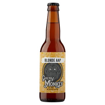 Foto van Guilty monkey blonde aap fles 330ml bij jumbo