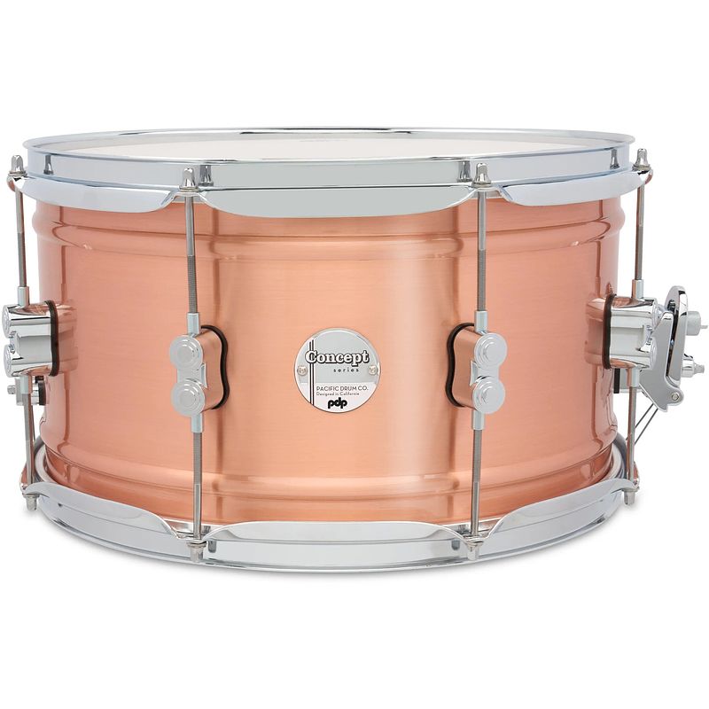 Foto van Pdp drums concept series brushed copper 14 x 8 inch snaredrum