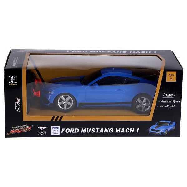 Foto van Radiografisch bestuurbare auto ford 1:24 mustang mach 1 bla