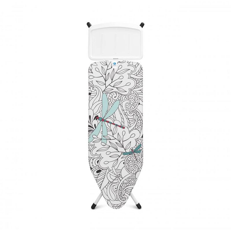 Foto van Brabantia dragon fly strijkplank c - met stoomunithouder - 124 x 45 cm