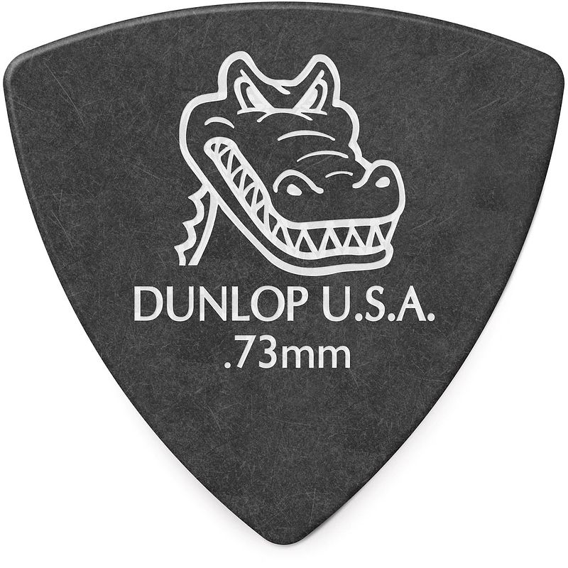 Foto van Dunlop 572p073 gator grip small triangle 0.73 plectrumset (6 stuks)