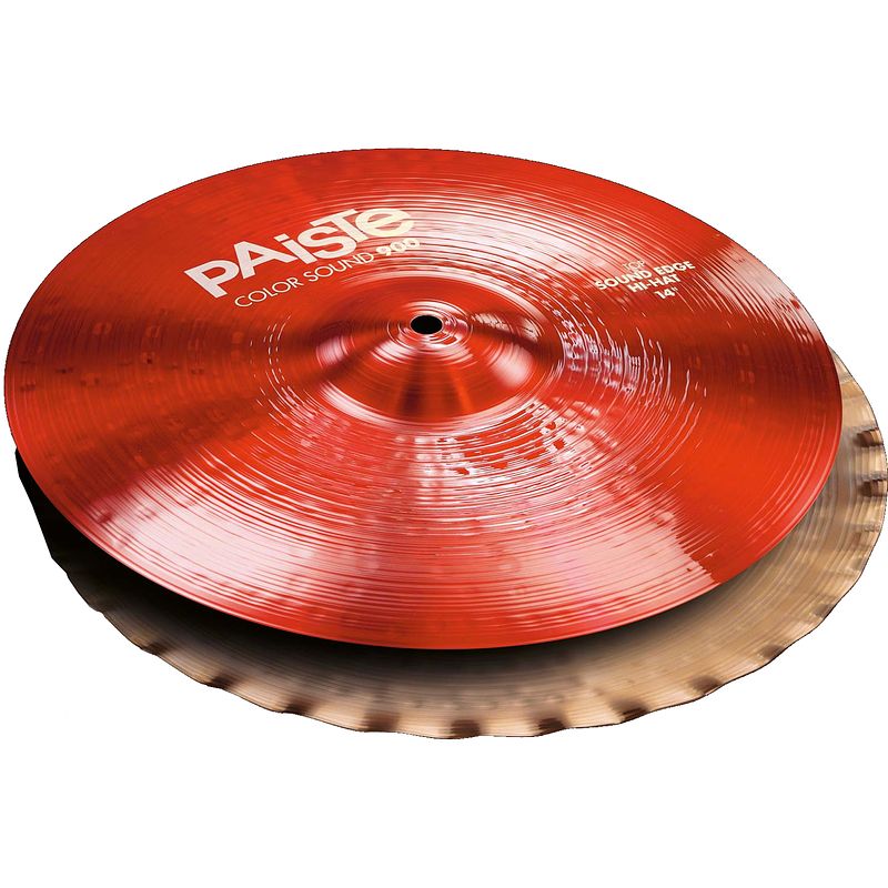 Foto van Paiste color sound 900 red sound edge hihat 14 inch