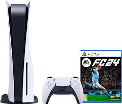 Foto van Playstation 5 disc edition + ea sports fc 24