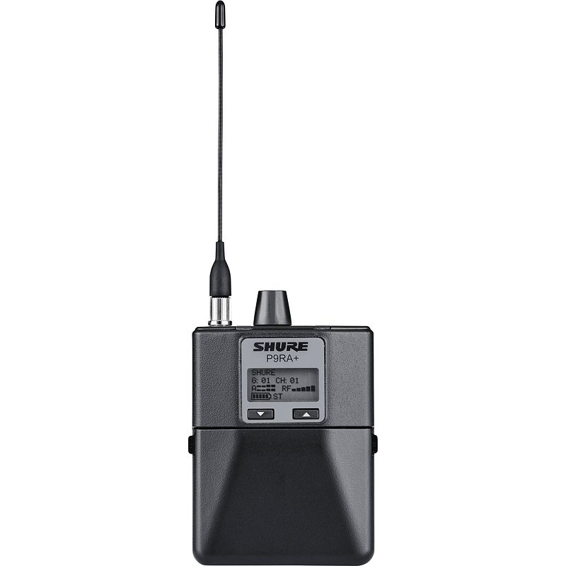 Foto van Shure psm 900 p9ra+ g7e in-ear monitor ontvanger (506-542 mhz)