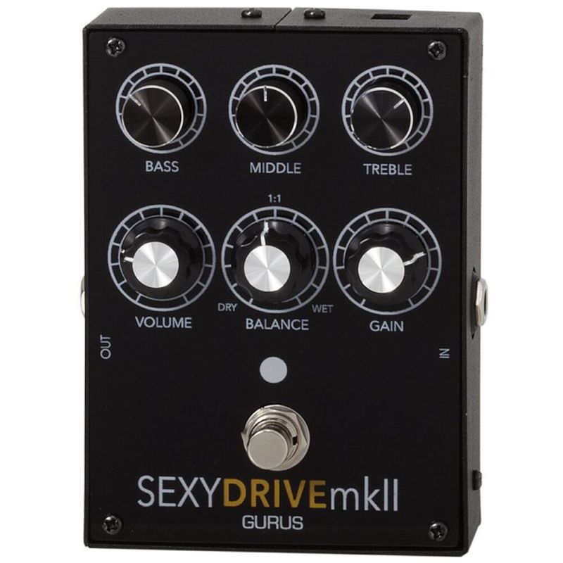 Foto van Gurus sexydrive mk ii preamp / overdrive effectpedaal