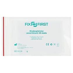 Foto van Fixfirst kinderpleister assortiment 20 stuks bij jumbo