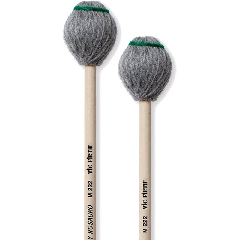 Foto van Vic firth m222 ney rosauro signature mallets medium soft