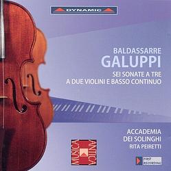 Foto van Galuppi: sei sonate a due violini e basso continuo - cd (8007144606947)