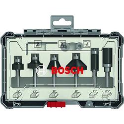 Foto van Bosch accessories 2607017470 rand- en kantfreesset, 1/4 inch schacht, 6-delig n/a