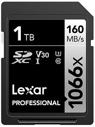 Foto van Lexar professional 1066x silver 1tb sdxc 160mb/s