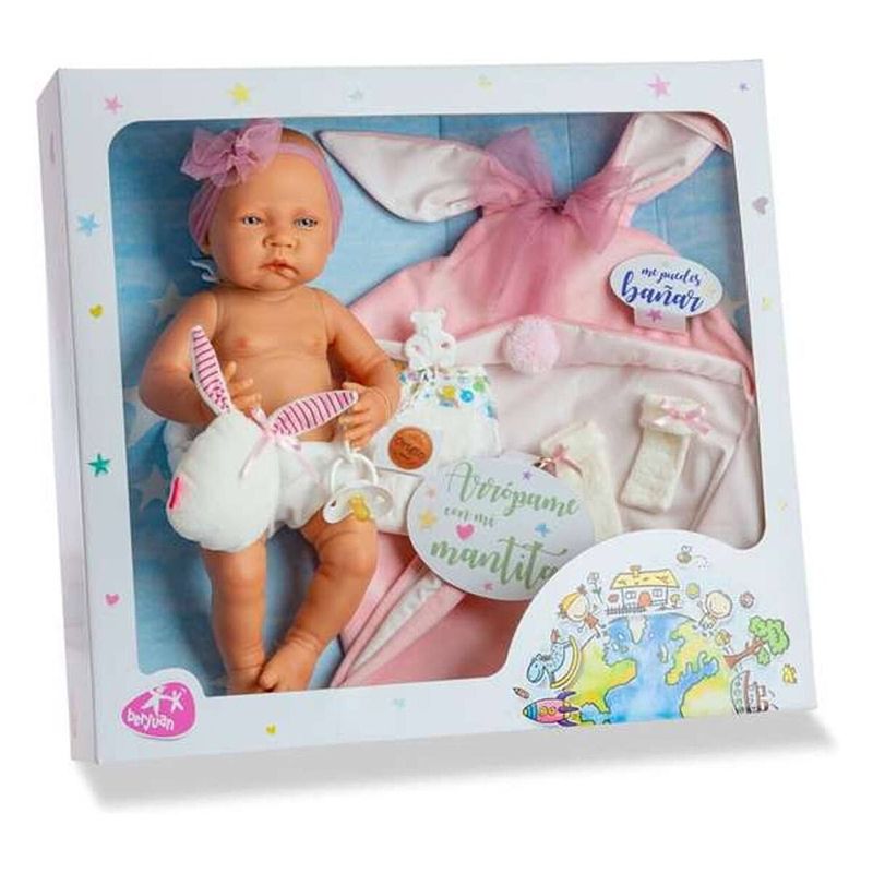 Foto van Babypop met accessoires berjuan (45 cm)