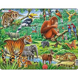 Foto van Larsen legpuzzel maxi jungle 20 stukjes