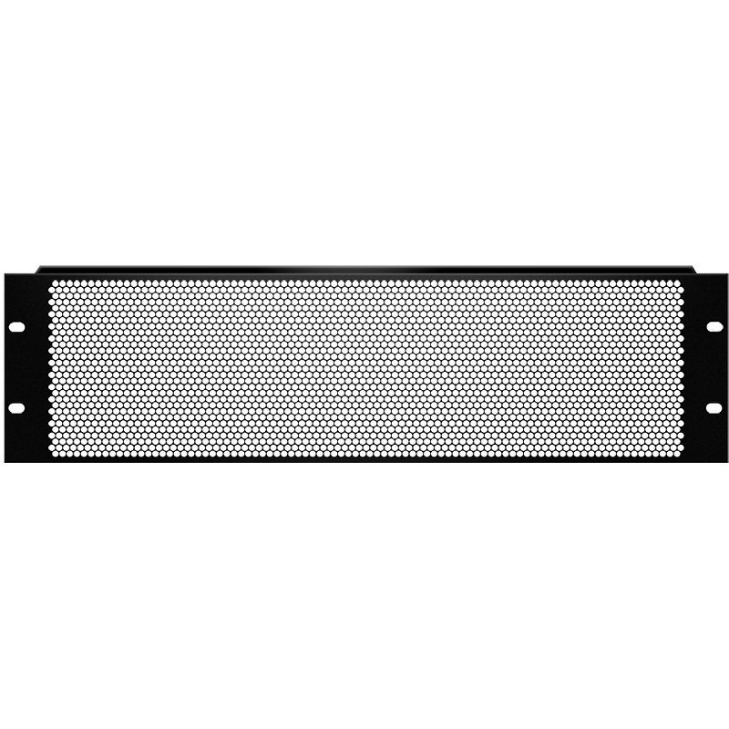 Foto van Adam hall 87223vr 19 inch ventilatieplaat 3u staal ronde gaten