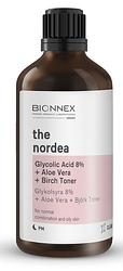 Foto van Bionnex nordea serum glycol 8% + aloe vera + birch toner