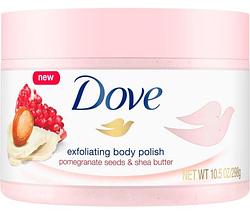 Foto van Dove pomegranate & shea butter body polish