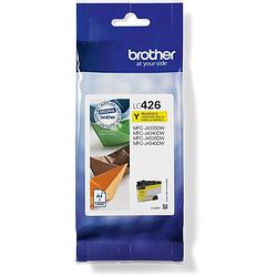 Foto van Brother inktcartridge, 1.500 pagina'ss, oem lc-426y, geel 5 stuks