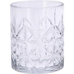 Foto van Jap whiskey glazen - kristallen tumbler set van 4 - geschenkset - 350ml