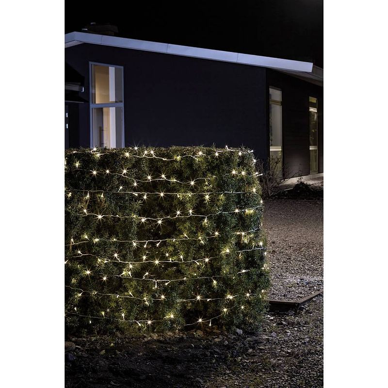 Foto van Konstsmide 3730-103 micro-lichtketting aantal lampen 240 led warmwit verlichte lengte: 24 m