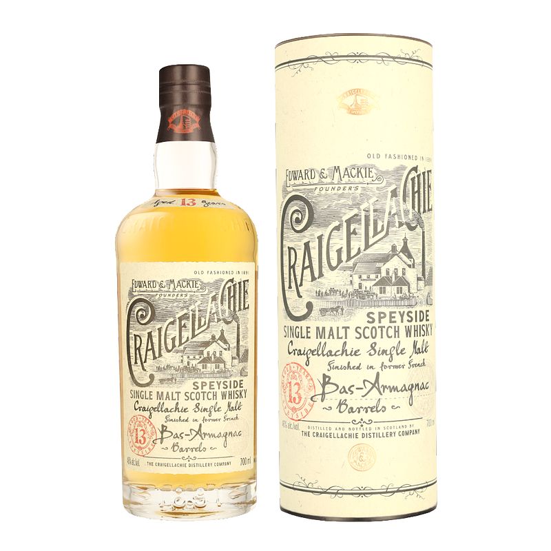 Foto van Craigellachie 13 years armagnac cask finish 70cl whisky + giftbox