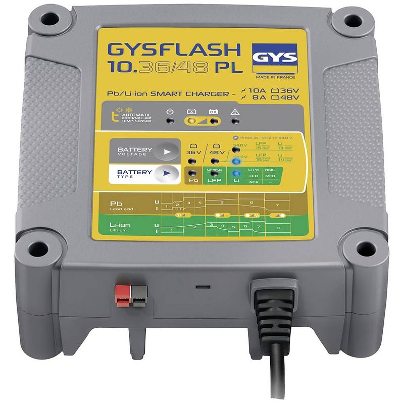 Foto van Gys gysflash 10.36/48 pl 027060 druppellader 36 v, 48 v