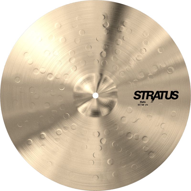 Foto van Sabian stratus hats 15 inch hi-hat bekken