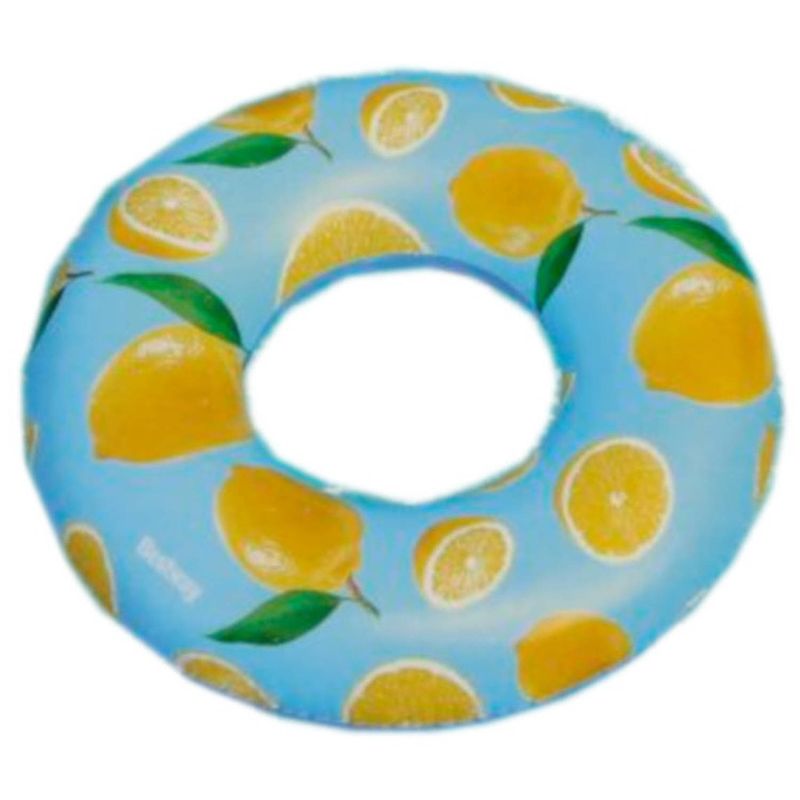 Foto van Bestway zwemband lemon junior 106 x 27 cm vinyl blauw/geel