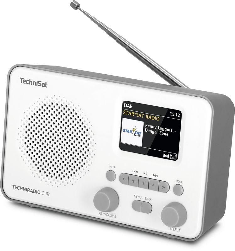 Foto van Technisat techniradio 6 ir internet radio wit