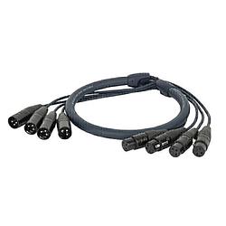 Foto van Dap dmx multi 5-pin 20m multikabel 4-voudig