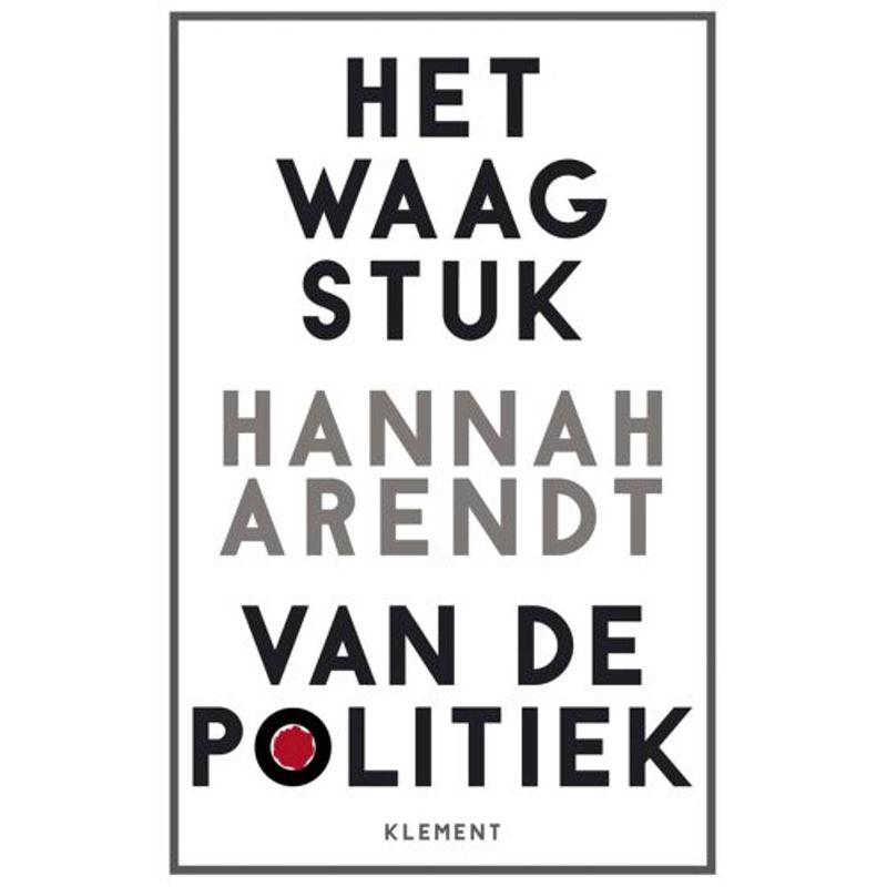 Foto van Het waagstuk van de politiek