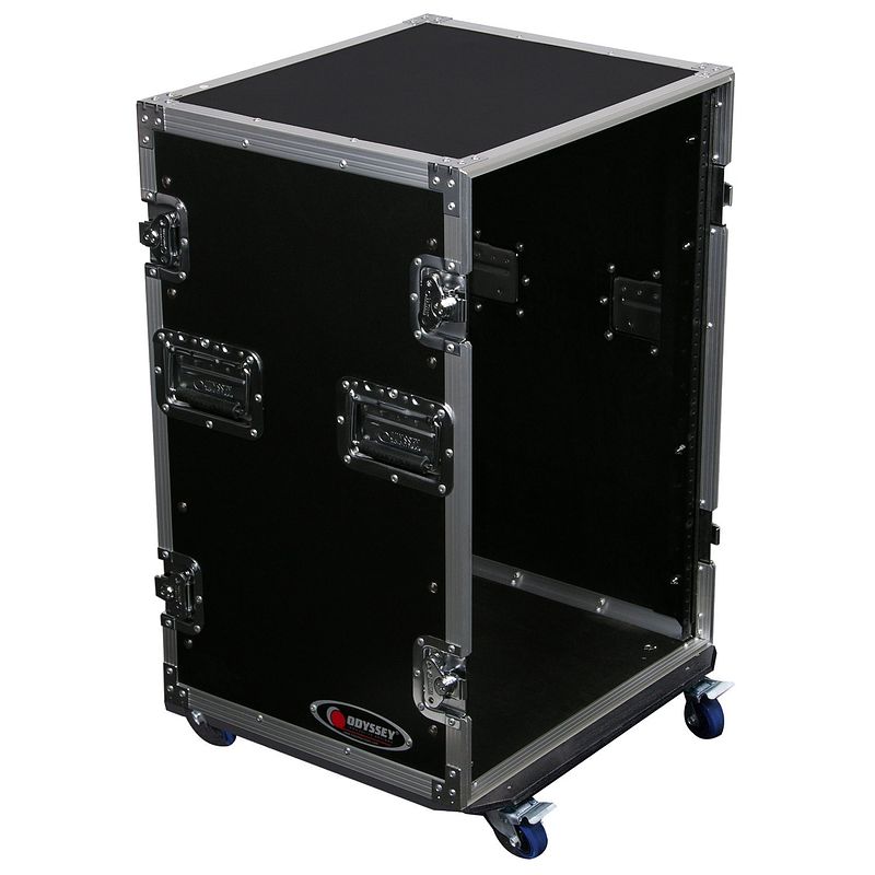 Foto van Odyssey fzar16w 19 inch rack met wielen 16 u