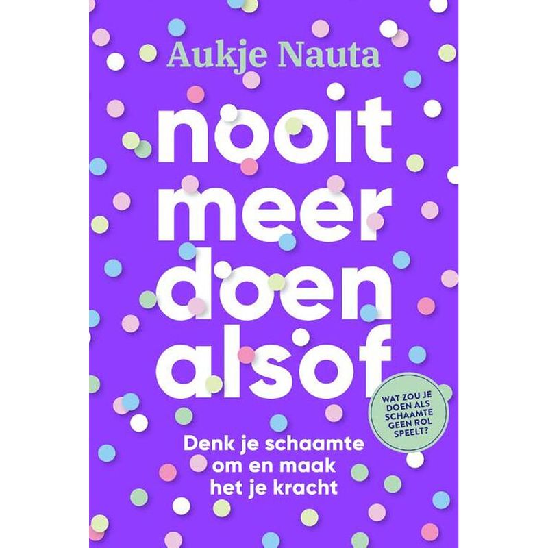 Foto van Nooit meer doen alsof