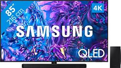 Foto van Samsung qled 4k 85q70d (2024) + soundbar