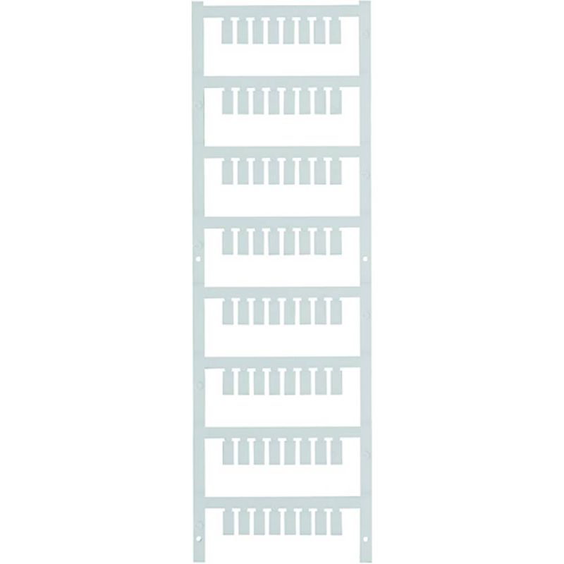 Foto van Apparaatmarkering multicard weidmüller mf-si 10/5-6,5 mc neutral 1889800000 wit 320 stuk(s)