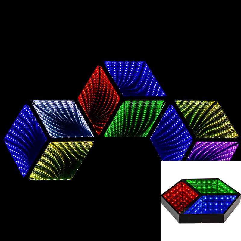 Foto van Jb systems hexagon 3d led spiegeleffect