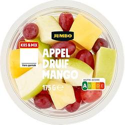 Foto van Jumbo appel druif mango 175g aanbieding bij jumbo | 3 voor € 5,00