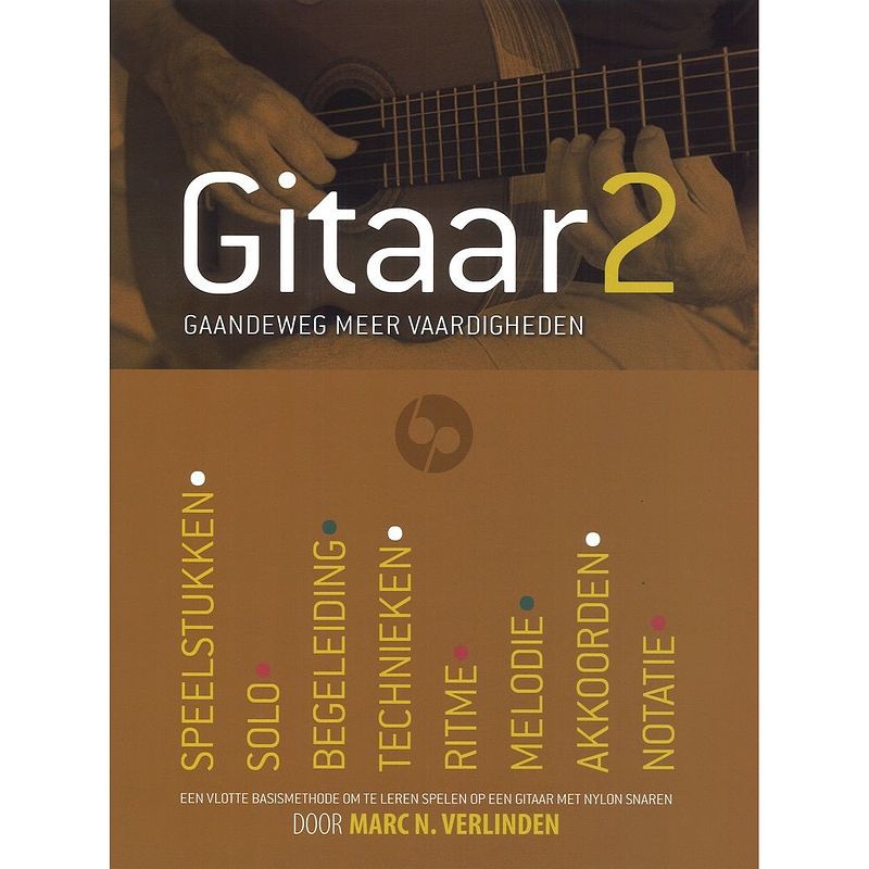 Foto van Hal leonard marc n. verlinden gitaar 2 book+audio-online