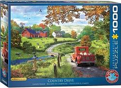 Foto van The country drive - dominic davison (1000 stukjes) - puzzel;puzzel (0628136609685)