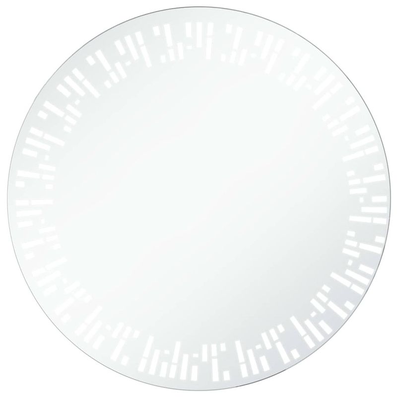 Foto van The living store led-spiegel - ronde badkamerspiegel - 80 cm - ip44