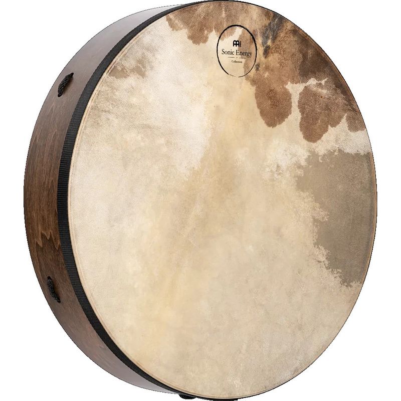 Foto van Meinl sonic energy ritual drum goat head frame drum 18 inch